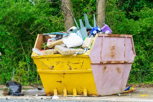 Southfields business waste removal services in action