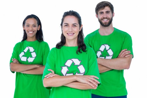 Community cleanup event in Southfields